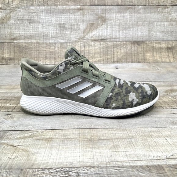 adidas Shoes - Adidas Edge Lux Womens Size 11.5 Green Camo Athletic Training Gym Running Shoes
